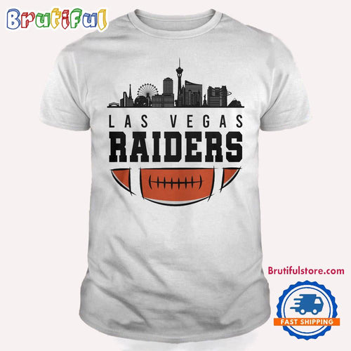 Las Vegas Raiders NFL 2025 City Skyline T Shirt