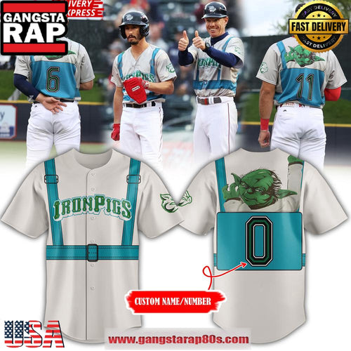 Lehigh Valley IronPigs Star Wars Night 2025 Custom Baseball Jersey Shirt