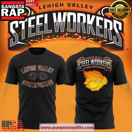 Lehigh Valley IronPigs Steelworker 2025 Unisex T Shirt