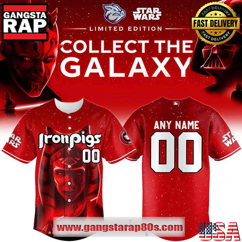 Lehigh Valley IronPigs x Star Wars 2025 Baseball Jersey