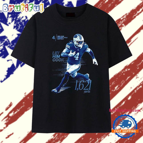 Let Him Cook Buffalo Bills T Shirt