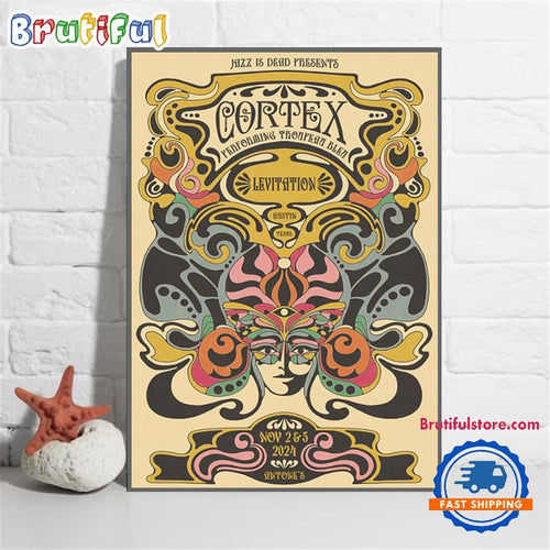 LEVITATION Nov 2-3 2024 Austin Texas Wall Art Poster Canvas