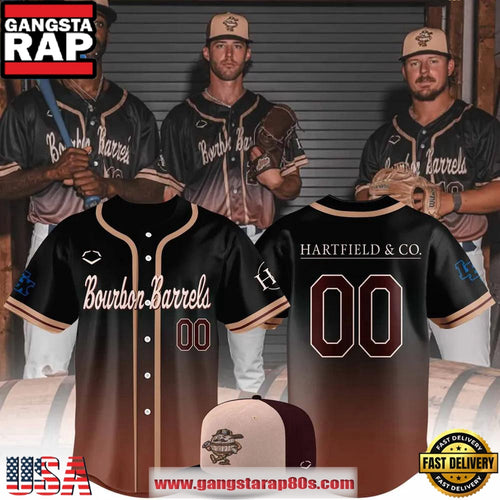 Lexington Legends x Kentucky Bourbon Barrels Alter Ego Limited Edition Baseball Jersey