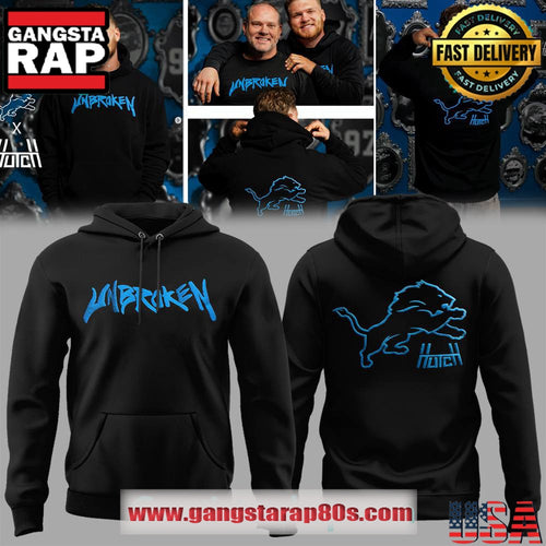 Lions x House of Hutch Special Black Hoodie Shirt