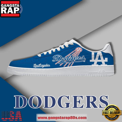 Los Angeles Baseball New Design Nike Air Force 1 Sneakers Shoes