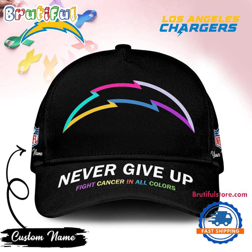 Los Angeles Chargers Never Give Up Fight Cancer In All Colors Classic Cap