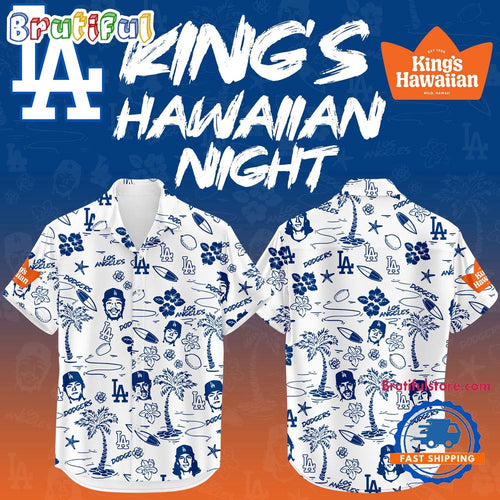 Los Angeles Dodgers Baseball Hawaiian Night Presented By King’s Hawaiian Shirt
