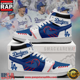 Los Angeles Dodgers MLB Trending Sneakers Air Jordan 1 High Top Shoes