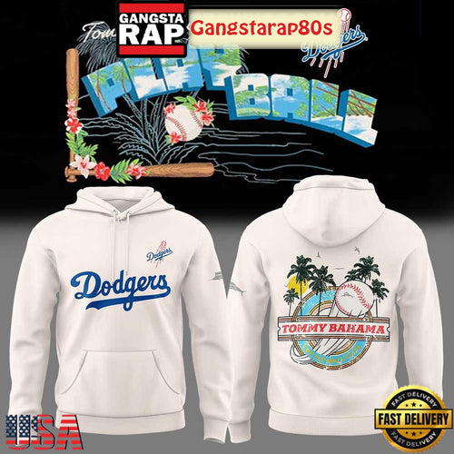 Los Angeles Dodgers Tommy Bahama Play Ball Club Unisex Hoodie