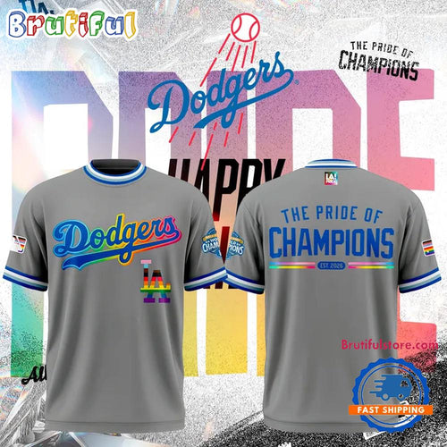 Los Angeles Dodgers x Pride Month 2026 T Shirt