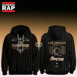 Los Angeles Queens Champions 1X WPBL Baseball 2026 Special New Hoodie