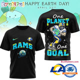 Los Angeles Rams 2026 NFL x Earth Day Limited Edition 3D T Shirt