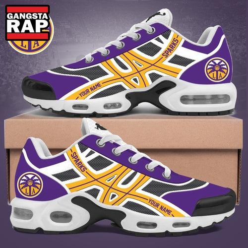 Los Angeles Sparks WNBA 2026 Personalized Air Max Plus Shoes Sneakers