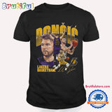 Luka Doncic picture collage Los Angeles Lakers signature T Shirt
