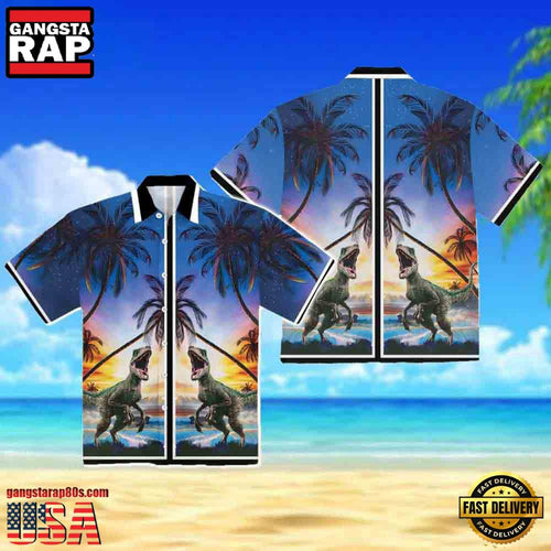 Luke Bryan Dinosaur Hot Summer Aloha Shirt Shirt