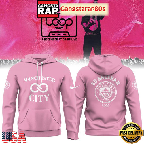 Manchester City x Ed Sheeran Loop Tour 2025 Special Edition All Over Print Hoodie