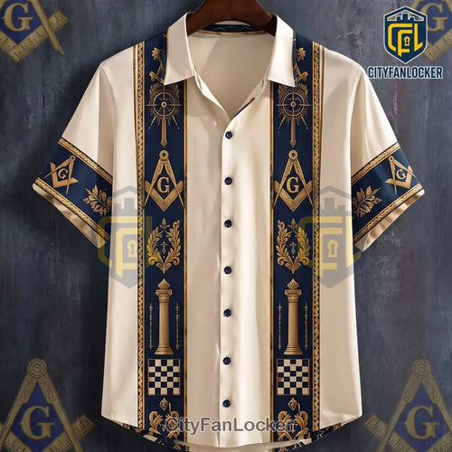 Masonic Symbolism Luxury Hawaiian Shirt