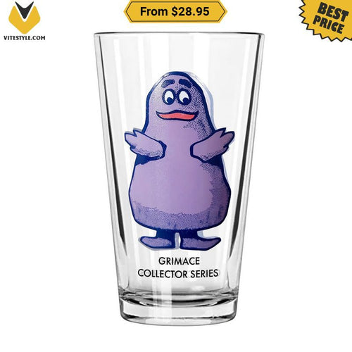 McDonald’s Grimace Cup Glass