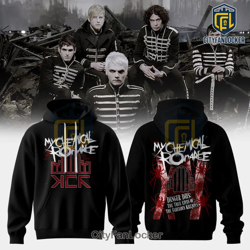 MCR Danger Days 15th Anniversary Limited Edition Black Hoodie