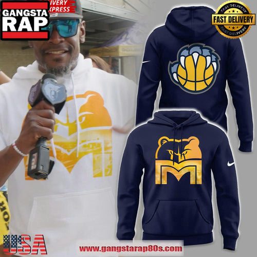 Memphis Grizzlies Playoff Pick Em 2025 Navy Unisex Hoodie