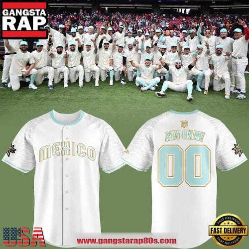 Mexico National Team League All-Star Game 2025 Special Edition Custom Baseball Jersey
