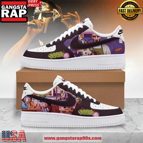 MF DOOM Food Villain Limited Edition Air Force 1 Sneakers Shoes