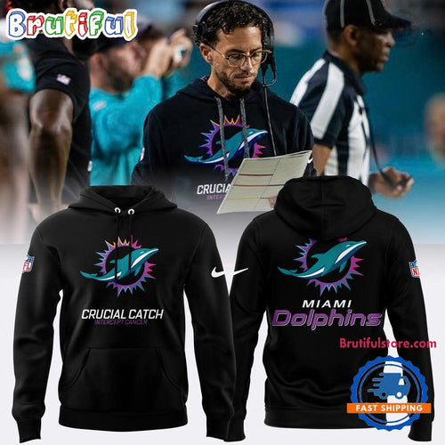 Miami Dolphins 2024 NFL Crucial Catch Hoodie T-Shirt