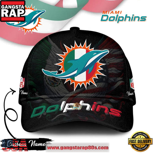 Miami Dolphins NFL MEXICAN New Design 2026 Baseball Cap Hats