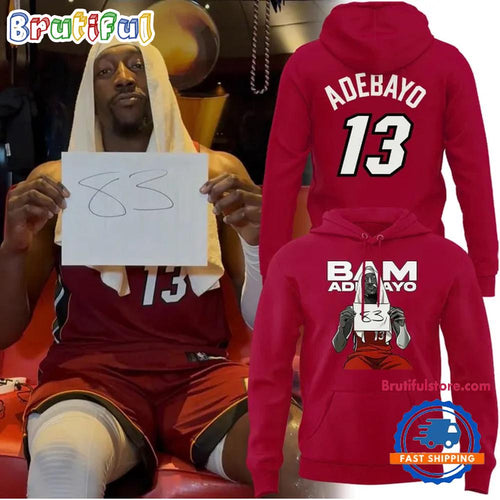 Miami Heat Commemorates The Historic Moment When Bam Adebayo Scored 83 Points In A Single Game Hoodie T-Shirt