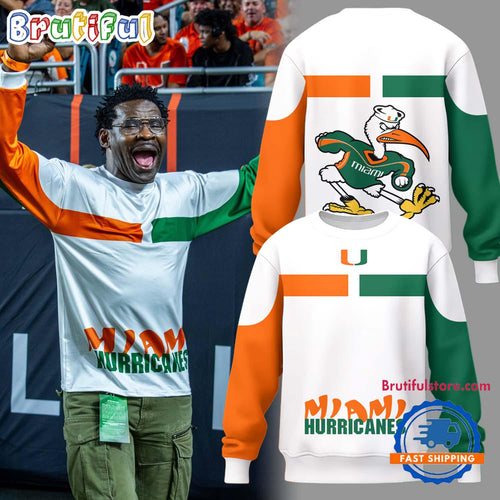Miami Hurricanes x Michael Irvin Limited Edition Sweatshirt1