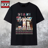Miami Sports Back To Back Champions Vintage T Shirt