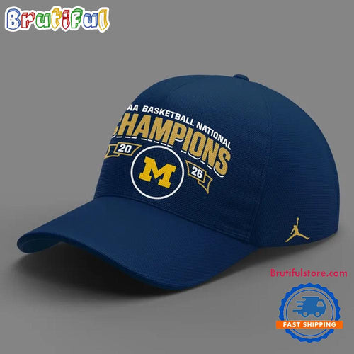 Michigan Wolverines 2026 NCAA Men’s Basketball National Champions Cap