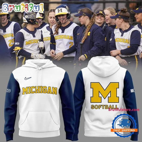 Michigan Wolverines Softball Special Edition 2025 New Design Hoodie Shirt