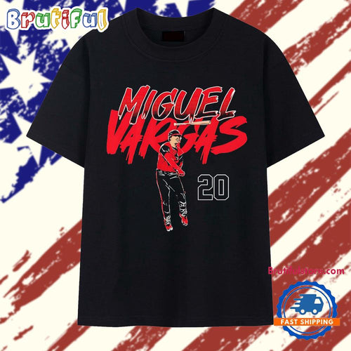 Miguel Vargas Los Angeles Dodgers MLB 20 Miguel Vargas Player Association T Shirt