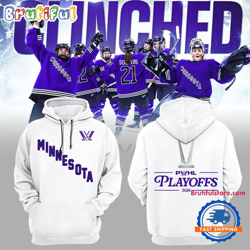 Minnesota Frost PWHL Women’s Hockey League Playoff 2024 Hoodie Shirt