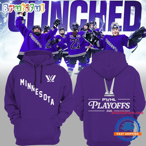 Minnesota Frost PWHL Women’s Hockey League Playoff 2024 Hoodie