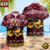 Minnesota Golden Gophers Style Hot Summer Aloha Hawaiian Shirt