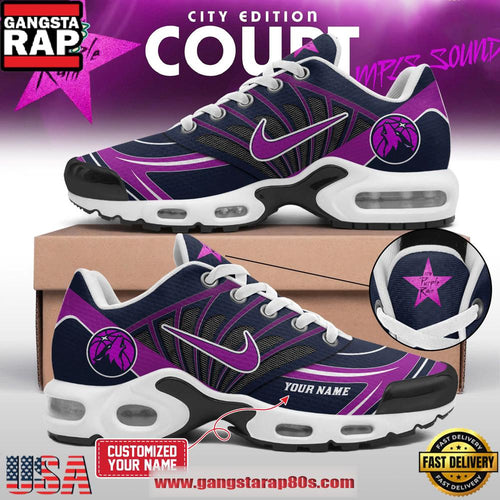 Minnesota Timberwolves 2026 City Edition New Custom Max Plus Shoes