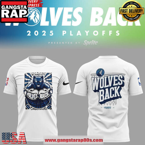 Minnesota Timberwolves Back 2025 Playoffs Special Unisex T Shirt