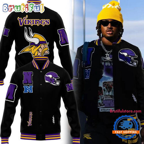 Minnesota Vikings Bomber Limited Edition New Baseball Jacket