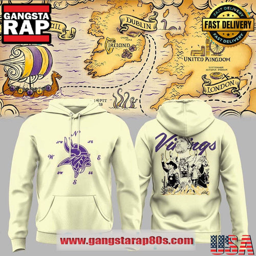 Minnesota Vikings Set Sall Special All Over Print Hoodie Shirt