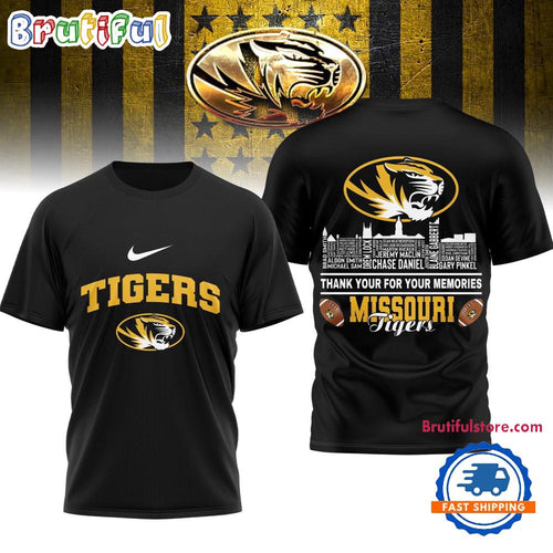 Missouri Tigers Legends of the Game 3D Shirt