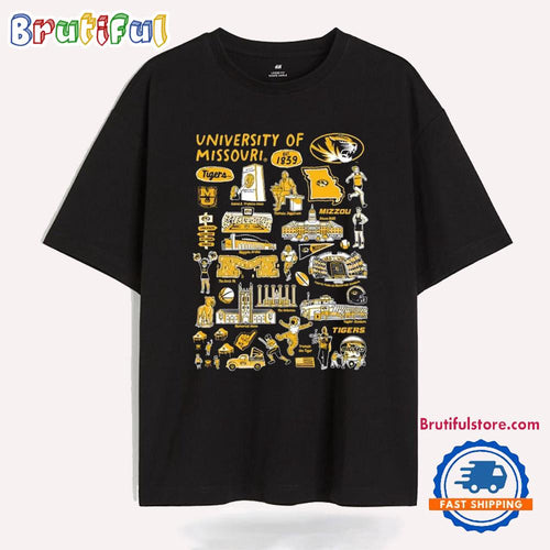 Missouri Tigers Softball University Of Missovri 2025 T Shirt