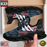 MLB Cleveland Guardians Military Camouflage M Soul Shoes Running Sneakers