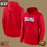 MLB Gear Miami Marlins Pullover All Over Print Hoodie Shirt