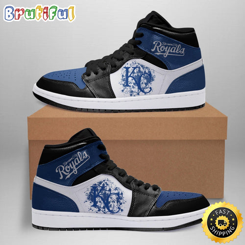 MLB Kansas City Royals Air Jordan 1 High Sneakers Timeless Jordan 1 Kicks