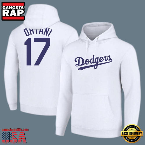 MLB Los Angeles Dodgers Shohei Ohtani Pullover New Design Hoodie Shirt