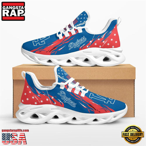 MLB Los Angeles Dodgers Stars and Stripes M Soul Shoes Running Sneakers