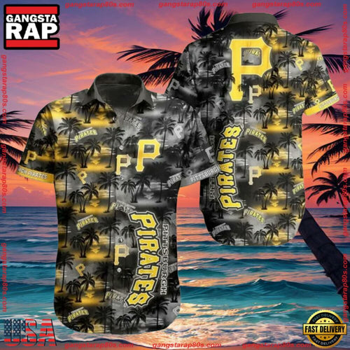 MLB Pittsburgh Pirates Aloha Hawaiian Shirt
