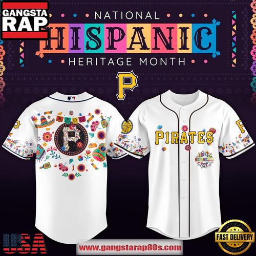 MLB Pittsburgh Pirates X Hispanic Heritage Special Edition Baseball Jersey